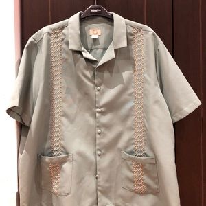 vintage button-up shirt